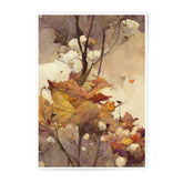 Autumn Leaves Photographic Print, Fall Decor, Botanical Art Print, Nature Photography, Wall Art, Home Decor, Fall Colors, Seasonal Art - Tawshia